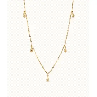 COLLAR 5 LAGRIMAS 39+5CM CHAPADO                                                                    
