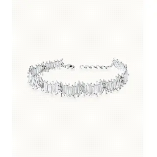 PULSERA BARRAS 17+3CM PLATEADO                                                                      