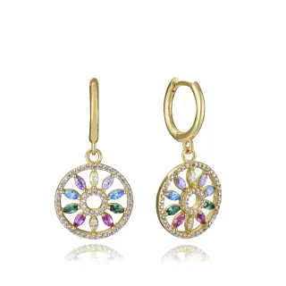 PEND PLATA DE LEY BAÑO ORO CIRC SRA JEWELS                                                          