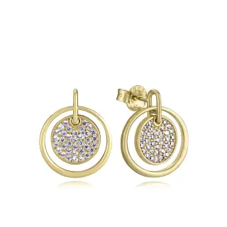 PEND PLATA DE LEY BAÑO ORO CIRC SRA JEWELS                                                          