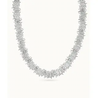COLLAR BARRAS 40+5CM PLATEADO                                                                       