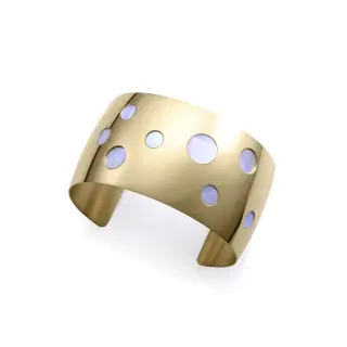 PULS ACERO IP DORADO MADRE PERLA SRA FASHION                                                        
