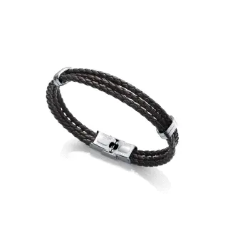 PULS ACERO Y PIEL MARRON/NEGRO SR FN                                                                