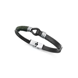 PULS ACERO Y PIEL NEGRA CORDON SR FN                                                                