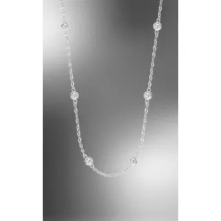 LOTUS SILVER COLLAR SRA.CIRCONITAS                                                                  