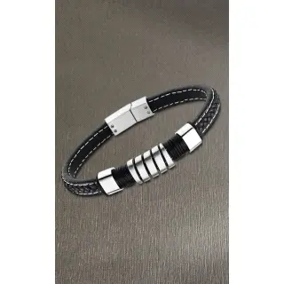 LOTUS STYLE PULSERA CAB.NEGRO.