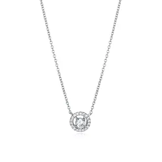COLLAR PLATA LEY DISCO CIRC. SRA JWLS