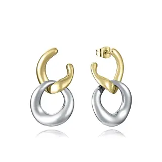 PEND ACERO E IP DORADO SRA FASHION                                                                  