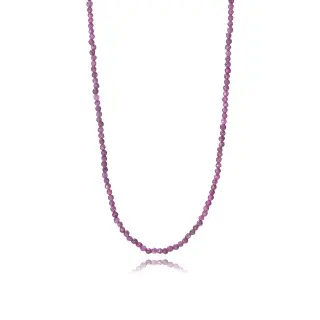 COLLAR ACERO IP DORADO PIEDRA NAT SRA FSHN                                                          