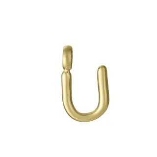 COLGANTE LETRA U ACERO IP DORADO SRA FASHION                                                        