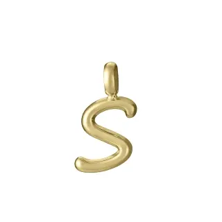 COLGANTE LETRA S ACERO IP DORADO SRA FASHION                                                        