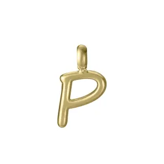 COLGANTE LETRA P ACERO IP DORADO SRA FASHION                                                        
