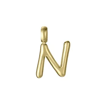 COLGANTE LETRA N ACERO IP DORADO SRA FASHION                                                        