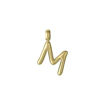 COLGANTE LETRA M ACERO IP DORADO SRA FASHION                                                        