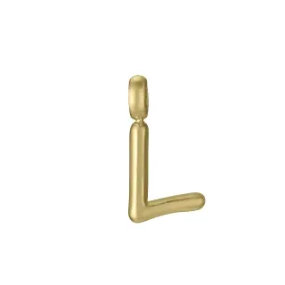COLGANTE LETRA L ACERO IP DORADO SRA FASHION                                                        