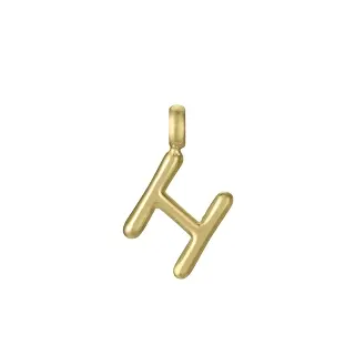 COLGANTE LETRA H ACERO IP DORADO SRA FASHION                                                        