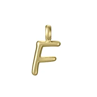 COLGANTE LETRA F ACERO IP DORADO SRA FASHION                                                        