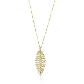 COLLAR PLATA DE LEY BAÑO ORO CIRC SRA JEWELS                                                        