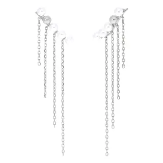 MAREA PLATA 925 Pendientes AIRE                                                                     
