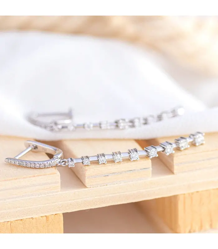 PENDIENTES ORO BTE 0.58CT