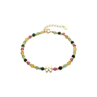 BXA340YC30 - Pulsera Mariposa Plata de Ley 925