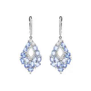 EF22402 - Pendientes Asbah Plata de Ley 925                                                         