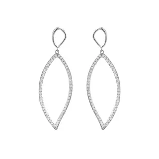 EJ10300 - Pendientes Zorne Plata de Ley 925                                                         