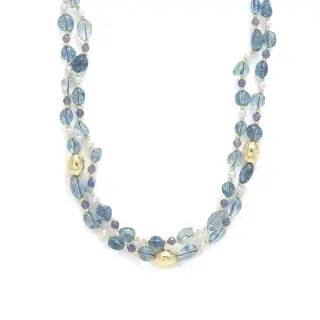 NXA128YC04 - Collar Aswudi Plata de Ley 925