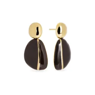 PEND.35MM ESMALTE MARRON                                                                            