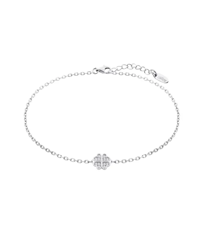 LOTUS SILVER PULSERA SRA.TREBOL.CIRCONIT                                                            