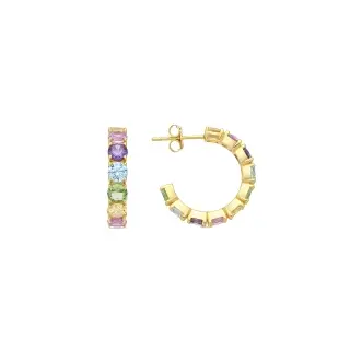 EXA137Y20 - Pendientes Kamegor Plata de Ley 925                                                     