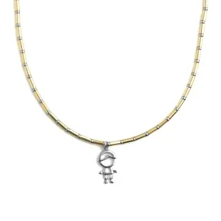 NXA75100 - Collar Boy Plata de Ley 925                                                              