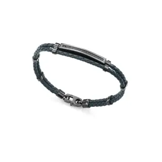 PULS ACERO IP NEGRO PIEL VERDE CIRC SR FSHN