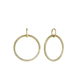 PEND ACERO IP DORADO CIRC SRA FASHION                                                               