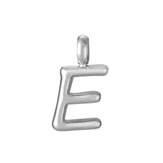 COLGANTE LETRA E ACERO SRA FASHION                                                                  