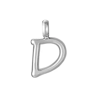 COLGANTE LETRA D ACERO SRA FASHION                                                                  