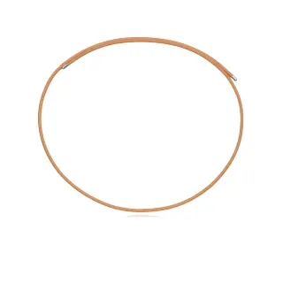 COLLAR ACERO Y NAILON NARANJA SRA FASHION                                                           