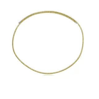 COLLAR ACERO Y NAILON DORADO SRA FASHION                                                            