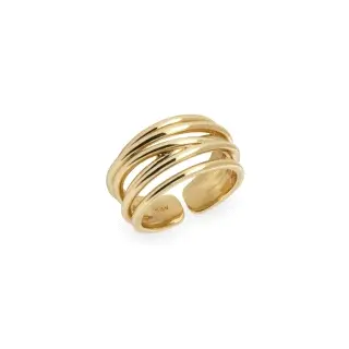 ANILLO ABIERTO T-16/18 CHAPADO                                                                      