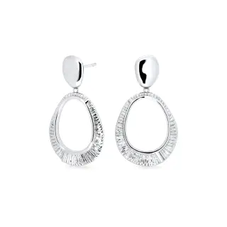 PEND.LARGO 40MM PLATEADO                                                                            