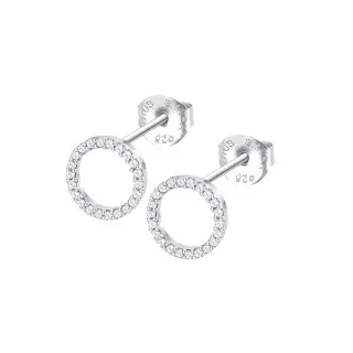 LOTUS SILVER PENDIENTE SRA.REDONDO.BLANC