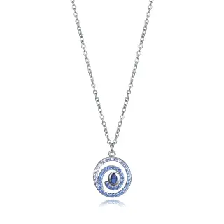 COLLAR PLATA DE LEY BAÑO RODIO CIRC SRA JWLS