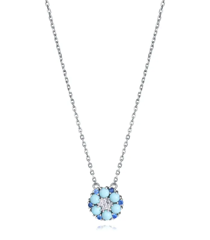 COLLAR PLATA DE LEY BAÑO RODIO CIRC SRA JWLS                                                        