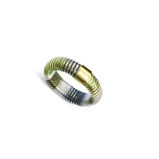 ANILLO ACERO IP DORADO TUBOGAS CORD SRA FSHN