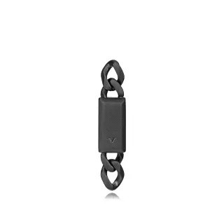 PEND ACERO IP NEGRO PLACA SR FASHION                                                                