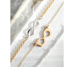 PULSERA INFINITO ORO 18K                                                                            