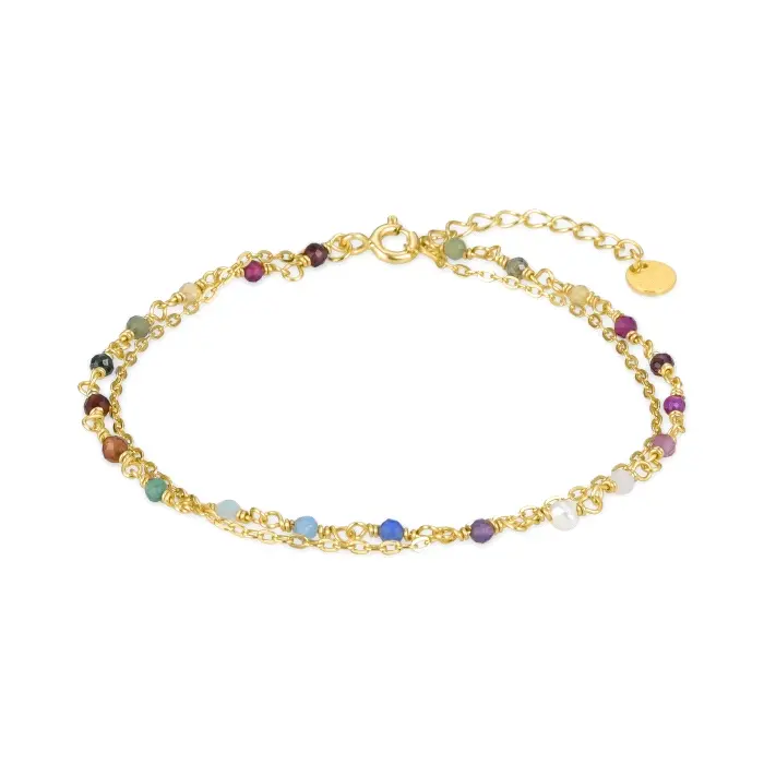 COLLAR PLATA DE LEY DOBLE LUNA SRA JEWELS COLLAR PLATA DE LEY DOBLE LUNA SRA JEWELS
