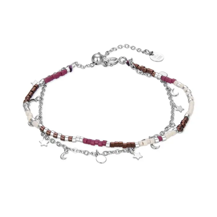 LOTUS SILVER COLLAR SRA.CIRCO.MULTICOLOR LOTUS SILVER COLLAR SRA.CIRCO.MULTICOLOR