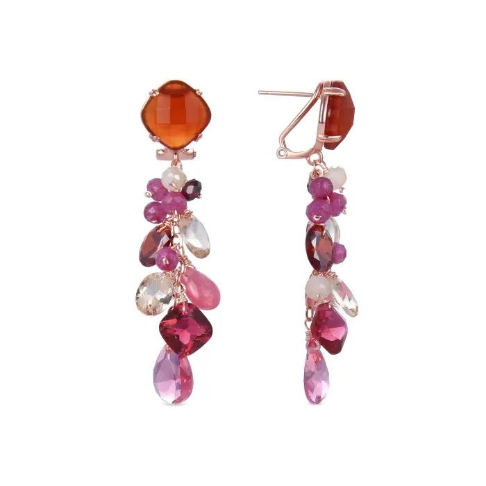 PENDIENTES ORO ARO CON GRECA 18MM PENDIENTES ORO ARO CON GRECA 18MM