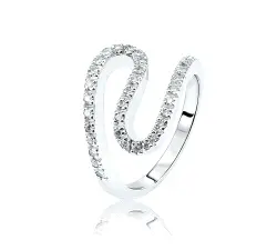 ANILLO ORO BLANCO 18K Y DIAMANTES